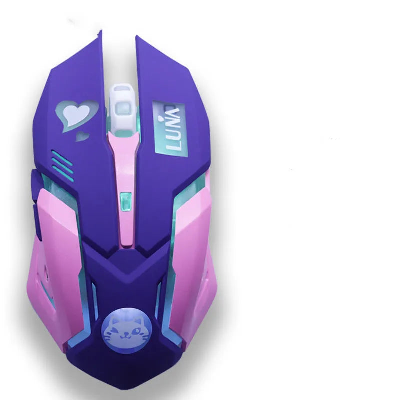 Mute Gaming Mouse Computer Accessory
