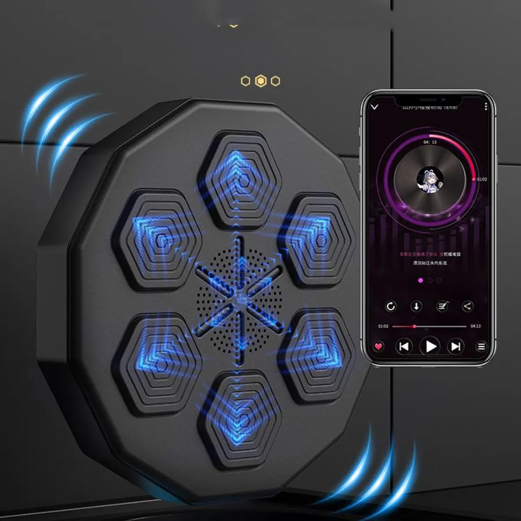 Intelligent Music Boxing Reaction Trainer